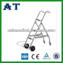 Medical used Oxygen cylinder trolley price